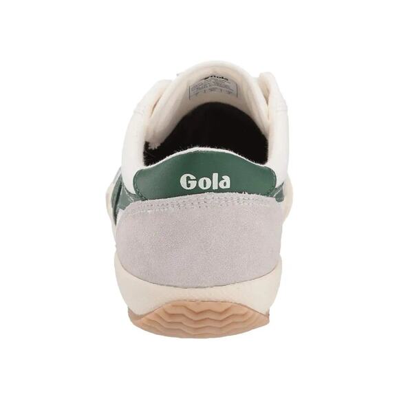 Gola Womens Badminton Sneakers US 5 EU 35 White Green Leather Low Top NIB - Picture 3 of 14